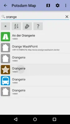 Potsdam Offline City Map Lite android App screenshot 3