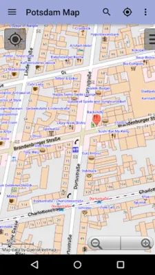 Potsdam Offline City Map Lite android App screenshot 4