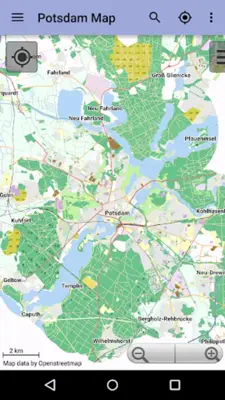 Potsdam Offline City Map Lite android App screenshot 7